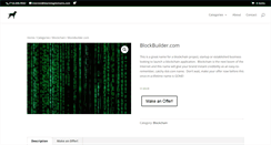Desktop Screenshot of blockbuilder.com